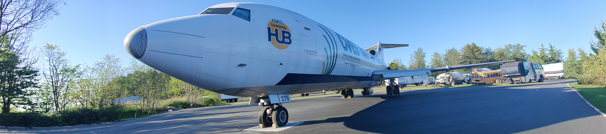 Photo of our landmark airplane to showcase our Photography services