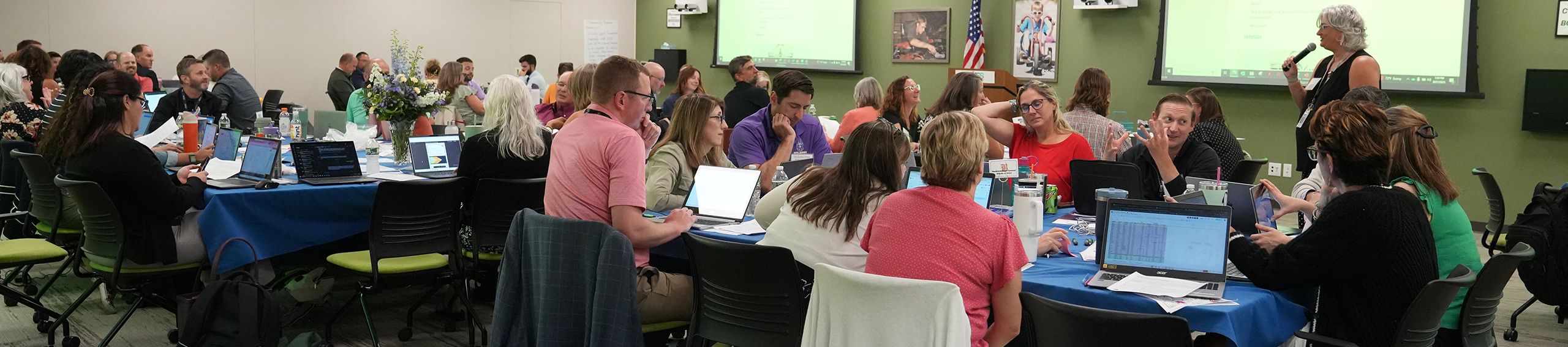Photo of a Professional Development Workshop