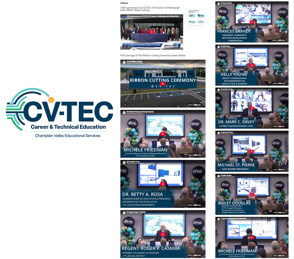 Image of Videos for the Ribbon Cutting Ceremony